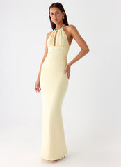 Madi Maxi Dress - Yellow